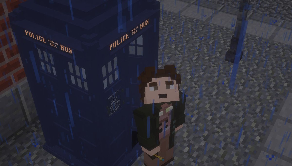 WhoCentralMC's tweet photo. "Do you know I once travelled for centuries without ever knowing where I’d materialize next?"

Take a look at our version of the 8th Doctor's TARDIS exterior!

Available on launch on Whovian Central!

[#DoctorWho - #Minecraft - #MCDW] https://t.co/UNLO0Am0Se