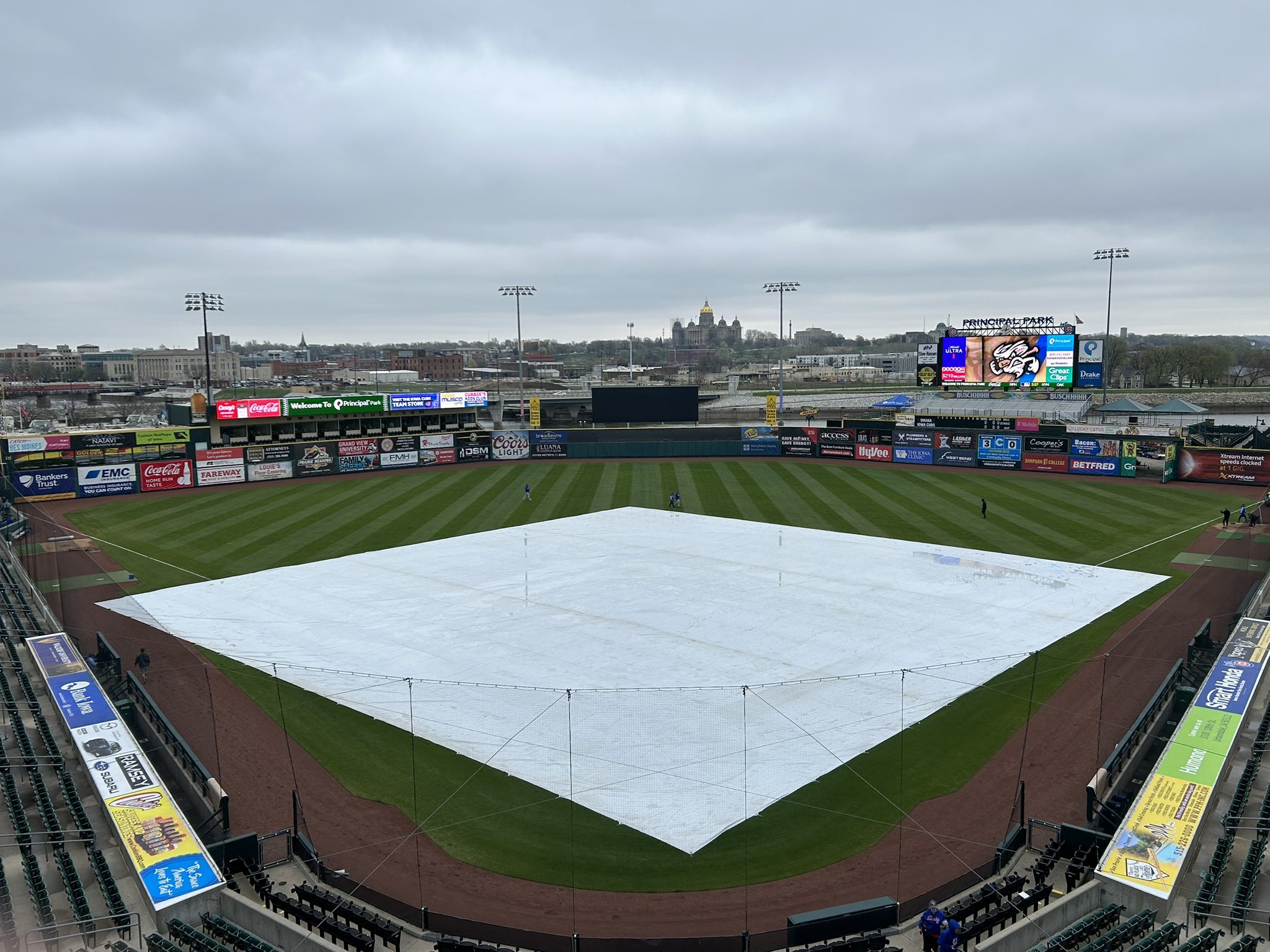 Iowa Cubs on X: 🚨☔️ Today's 3:08 game has been postponed due to weather!  We will play Two 7 inning games tomorrow beginning at 1:08pm🚨☔️   / X
