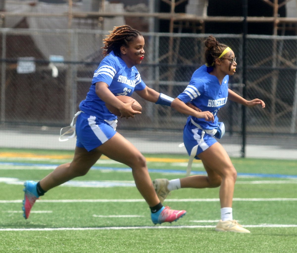SGAndrewLegare's tweet photo. Photos: @HhdsSchools hosts @CorningHawks in girls flag football https://t.co/LiESqKRNiP https://t.co/6ihuAJULAG
