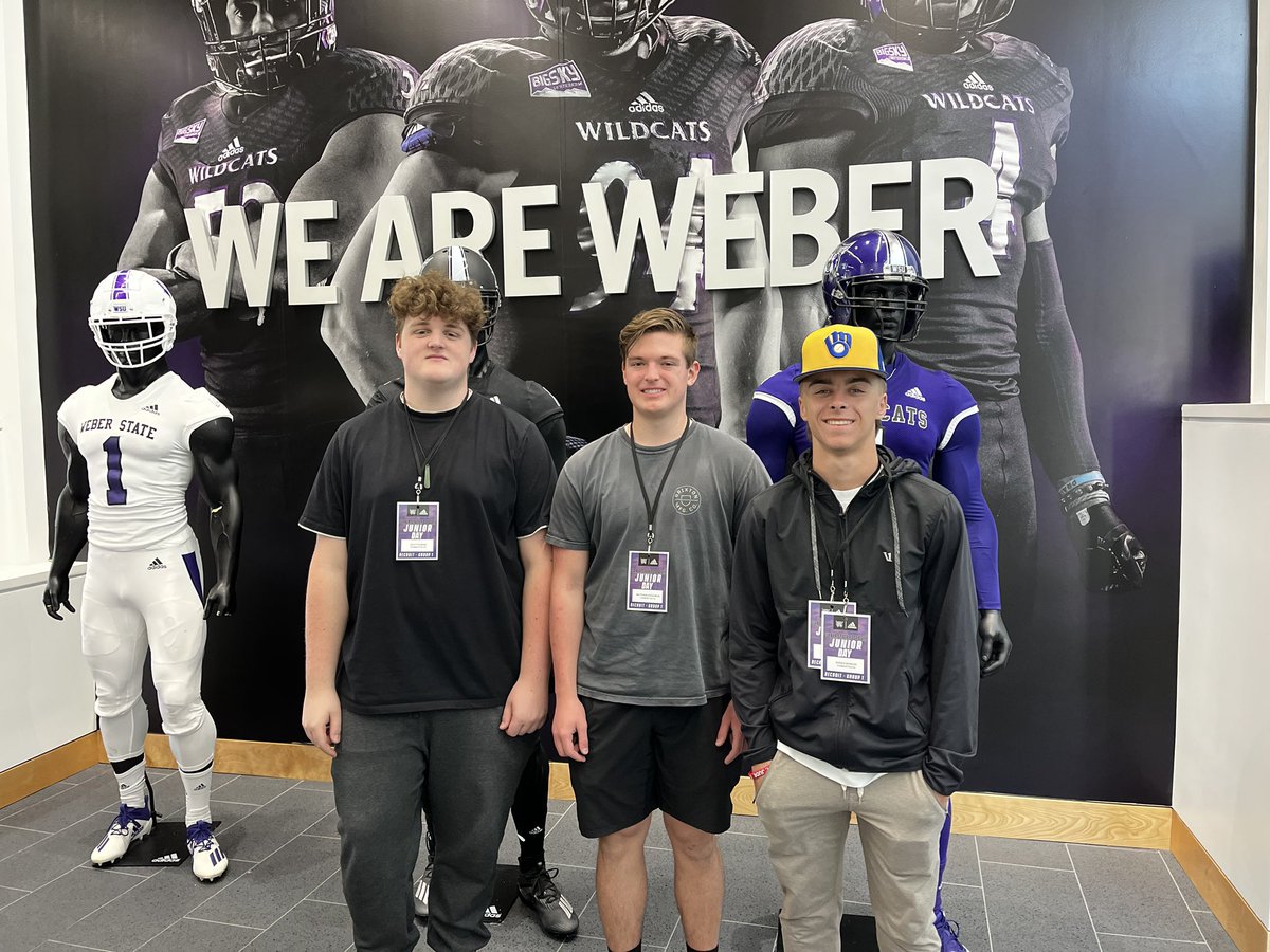 MatthewCroasmun (@matthewcroasmun) on Twitter photo had a great time <a href="/weberstatefb/">Weber State Football</a> junior day! <a href="/c_bangs/">CBangs</a> <a href="/FHS_PHOEN1X/">Farmington Phoenix Football</a> <a href="/coatsie20/">Daniel Coats</a> <a href="/CodyCaputo3/">Cody Caputo</a> had a great time <a href="/weberstatefb/">Weber State Football</a> junior day! <a href="/c_bangs/">CBangs</a> <a href="/FHS_PHOEN1X/">Farmington Phoenix Football</a> <a href="/coatsie20/">Daniel Coats</a> <a href="/CodyCaputo3/">Cody Caputo</a>
