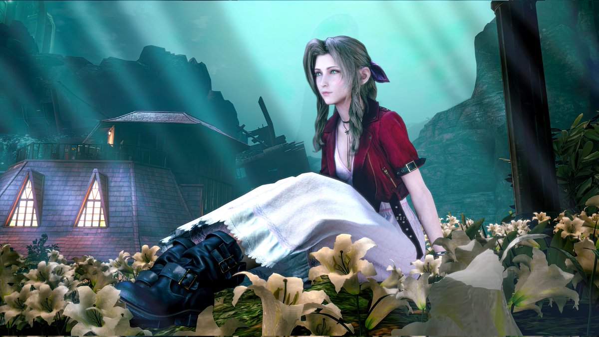 Mgata_official's tweet photo. 'I'll be here.' 🌸
#Aerith #FF7R https://t.co/kxL2czAcLw