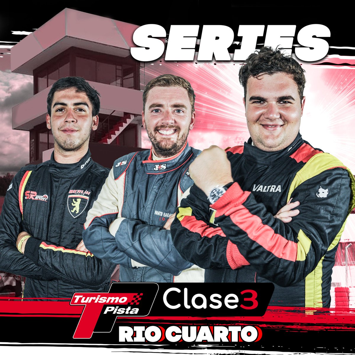 TurismoPista's tweet photo. 🏁 Finalizó el sábado de la Clase 3 y estos son los ganadores de sus respectivas series💪

Braian Quevedo
Martín Badaracco
@FelipeMartini14 

#TurismoPista
#TPenRioCuarto https://t.co/niYKBsjh1m
