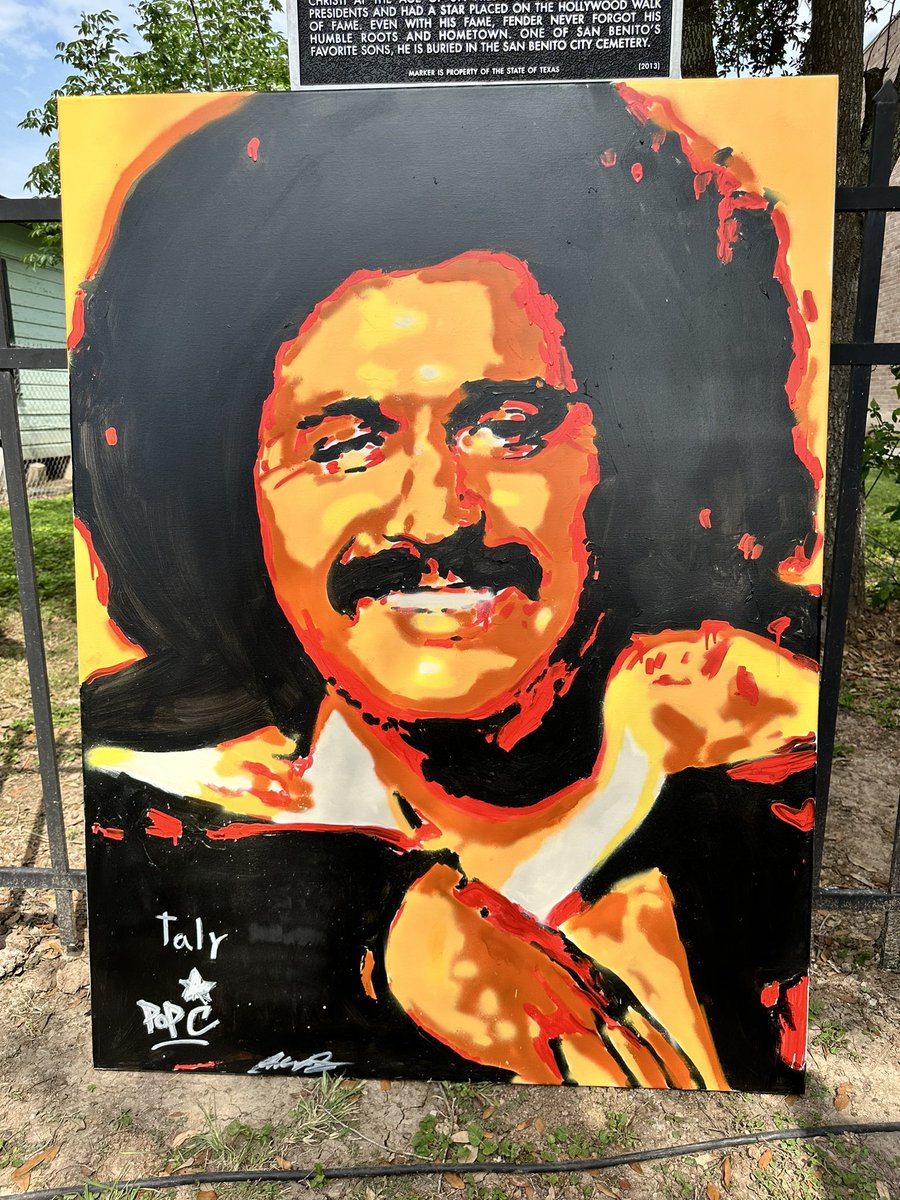 SbtxConjuntoHOF's tweet photo. What an honor ~ Unveiling of the Historical Marker for Baldemar Huerta Garza ~ Freddy Fender! #sanbenitotx #freddyfender #historicalmarker https://t.co/YviJDjRz5Q