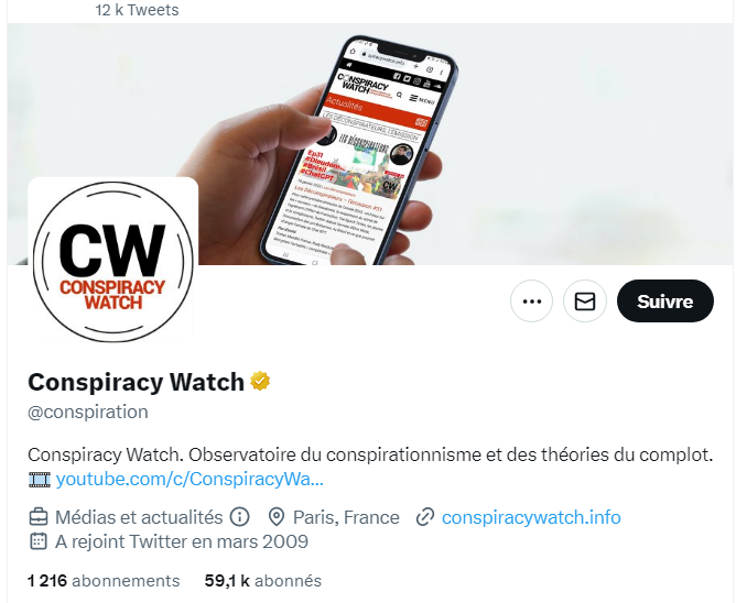 Nova153's tweet photo. A quand la mention "financé par un Etat" ? @Twitter @elonmusk @TwitterFrance #FondsMarianne #Spicee #ConspiracyWatch https://t.co/ghOBBTVzaU