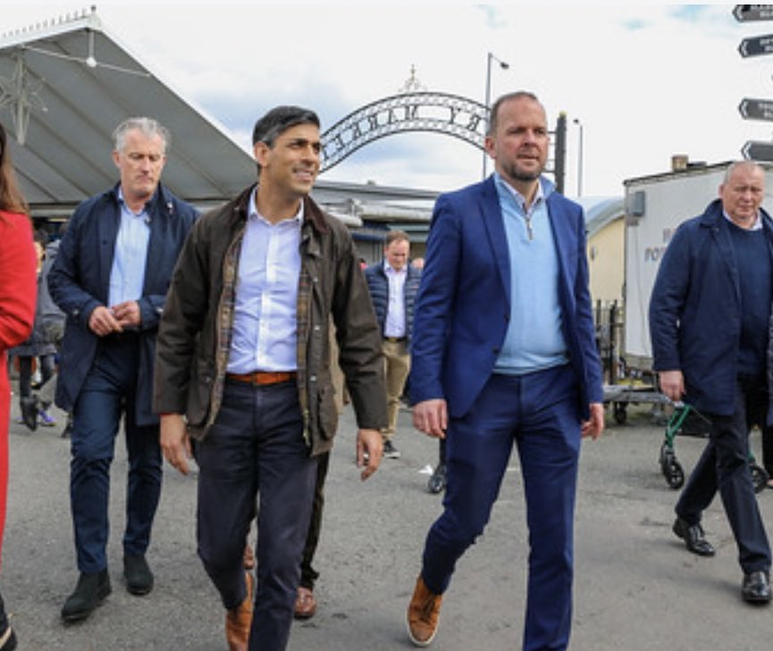 JamesDalyUK's tweet photo. 🤝 It has been brilliant to welcome @RishiSunak to Bury and show him the hugely positive impact the over £100m of Government investment will have on our town. 

🔵 This Government is delivering for Bury. https://t.co/oMOVC70ixc