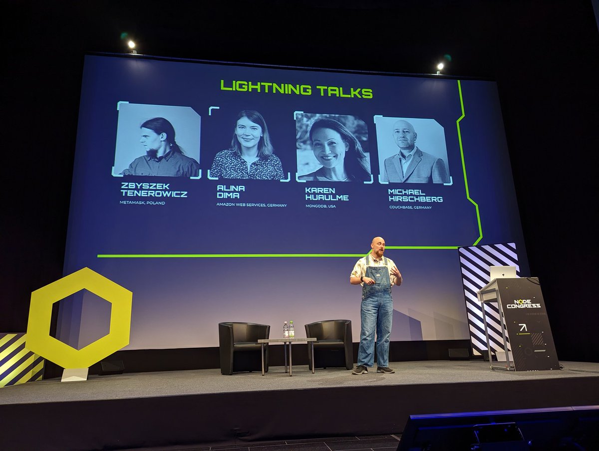Leo_T_M's tweet photo. ⚡ with @naugtur delivering on his promise #NodeCongress #HardenedJS #LavaMoat eval all the strings https://t.co/Ui5g8pknL4 https://t.co/IipuT4uGVf