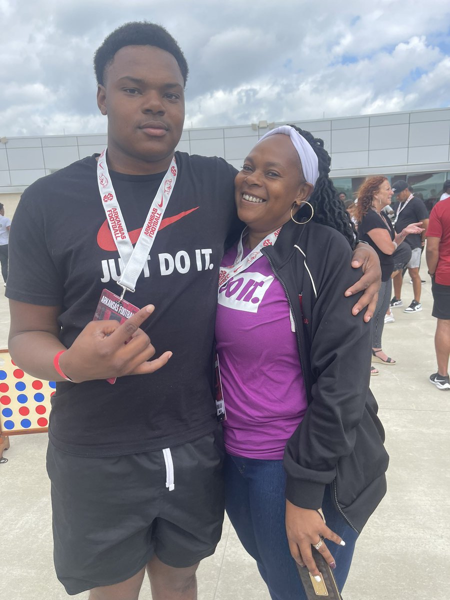 Carmilo Allen βοΈ (@carmiloallen) on Twitter photo Had great time at the spring game <a href="/RazorbackFB/">Arkansas Razorback Football</a> <a href="/CoachSamPittman/">Coach Sam Pittman</a> <a href="/T_WILL4REAL/">Coach T-Will</a> <a href="/CoachMTurner/">Coach Morgan Turner</a> Had great time at the spring game <a href="/RazorbackFB/">Arkansas Razorback Football</a> <a href="/CoachSamPittman/">Coach Sam Pittman</a> <a href="/T_WILL4REAL/">Coach T-Will</a> <a href="/CoachMTurner/">Coach Morgan Turner</a>