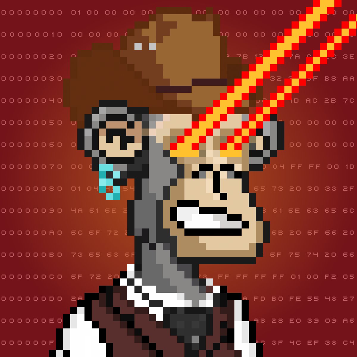 apes_pixelated's tweet photo. GM @17ikoola ๐ฆ! have you been keeping up with our ordinal collection? Our art pays homage to Bitcoin events and connects BTC and ETH communities!
Be ready for our next drop! #NFTs #OrdinalsNFTs #BAYC #PixApe https://t.co/vrd4Aw6SMz