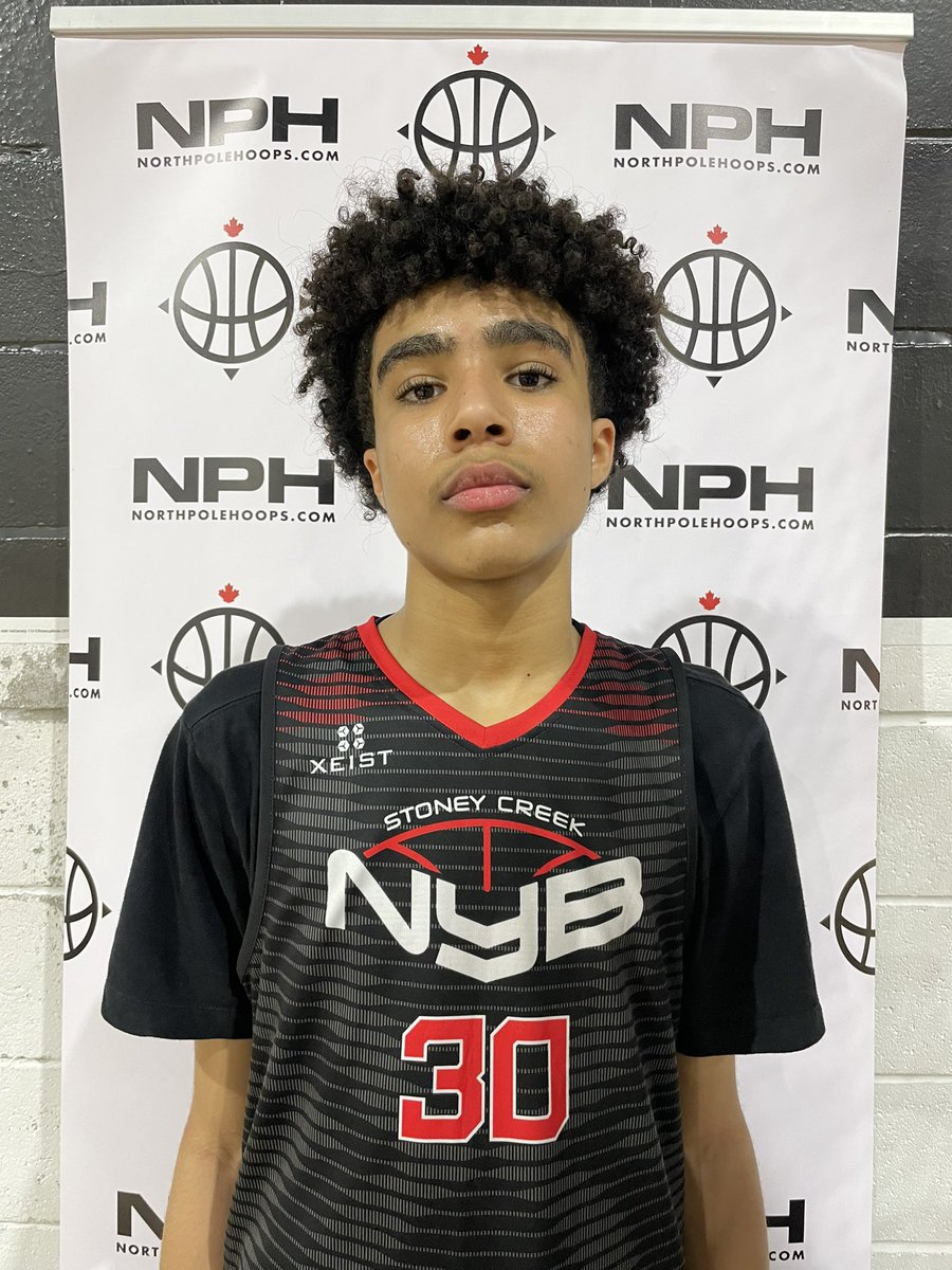 CO 2028 5’8 Guard Jevyn Poyser of <a href="/SCNYB/">Stoney Creek NYB</a> is a gifted passer and see’s the floor well for his age. Jevyn can also shoot the ball as he shot 3/5 from three today. Jevyn Poyser had 14 points, 2 rebounds and 3 assists. 

<a href="/NphScouting/">NPHScouting 🇨🇦🏀🇺🇸</a> 
<a href="/NPHShowcase/">NorthPoleHoops</a>