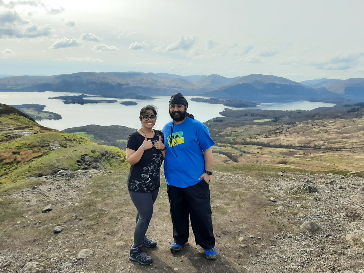 deepmathematics's tweet image. What a beautiful day to climb conic Hill. Amazing view of LochLomond  @VisitScotland #newadventure #CoupleGoals