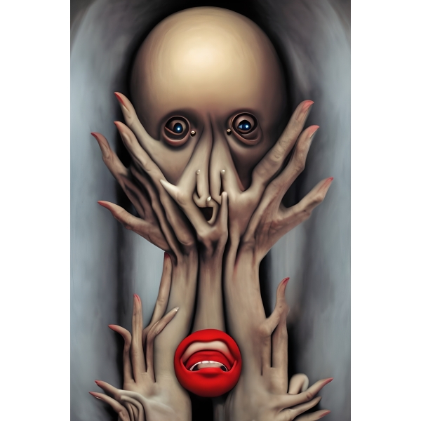 SyntheticDali's tweet photo. Four new surreal images created for the Synthetic Dali Art Project. #AIart #AIArtwork #SyntheticDali #surrealism #surrealart #darksurrealism #digitalart #stablediffusion  2023-04-15 https://t.co/ymlrFVbXPd