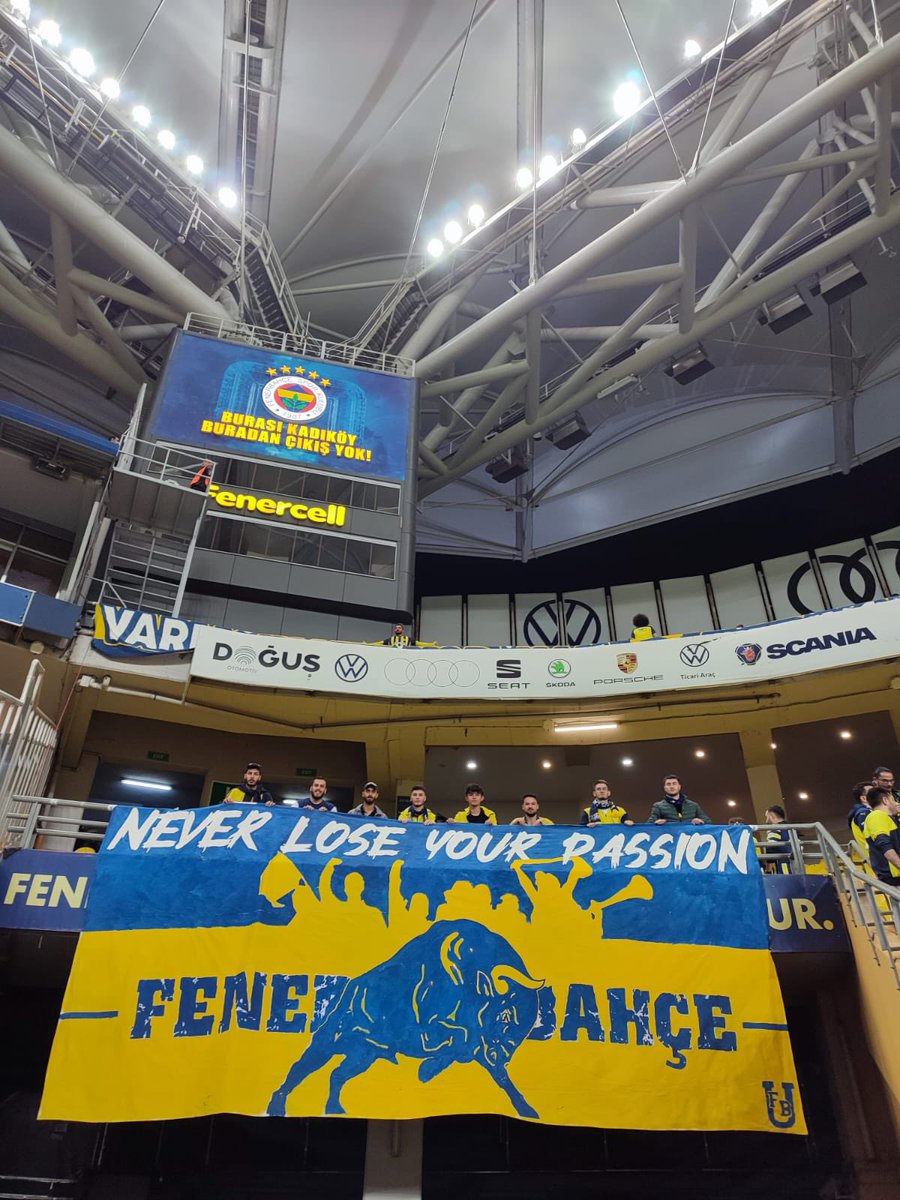 UFBAnadolu's tweet photo. NEVER LOSE YOUR PASSION 
Fenerbahçe - Ankaragücü |15.04.2023| https://t.co/hCmibF50Jh