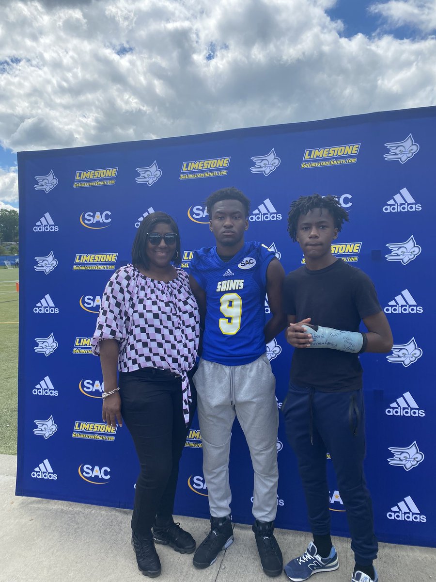 thank you @LimestoneFB i had a great junior day 💙💛