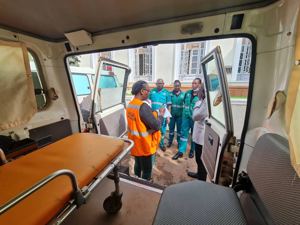 Ambulance inspection process