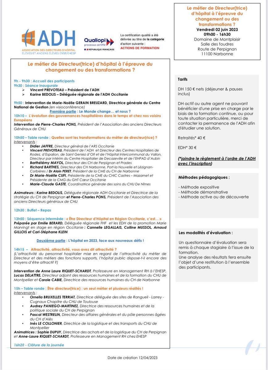 ADH Occitanie tweet media
