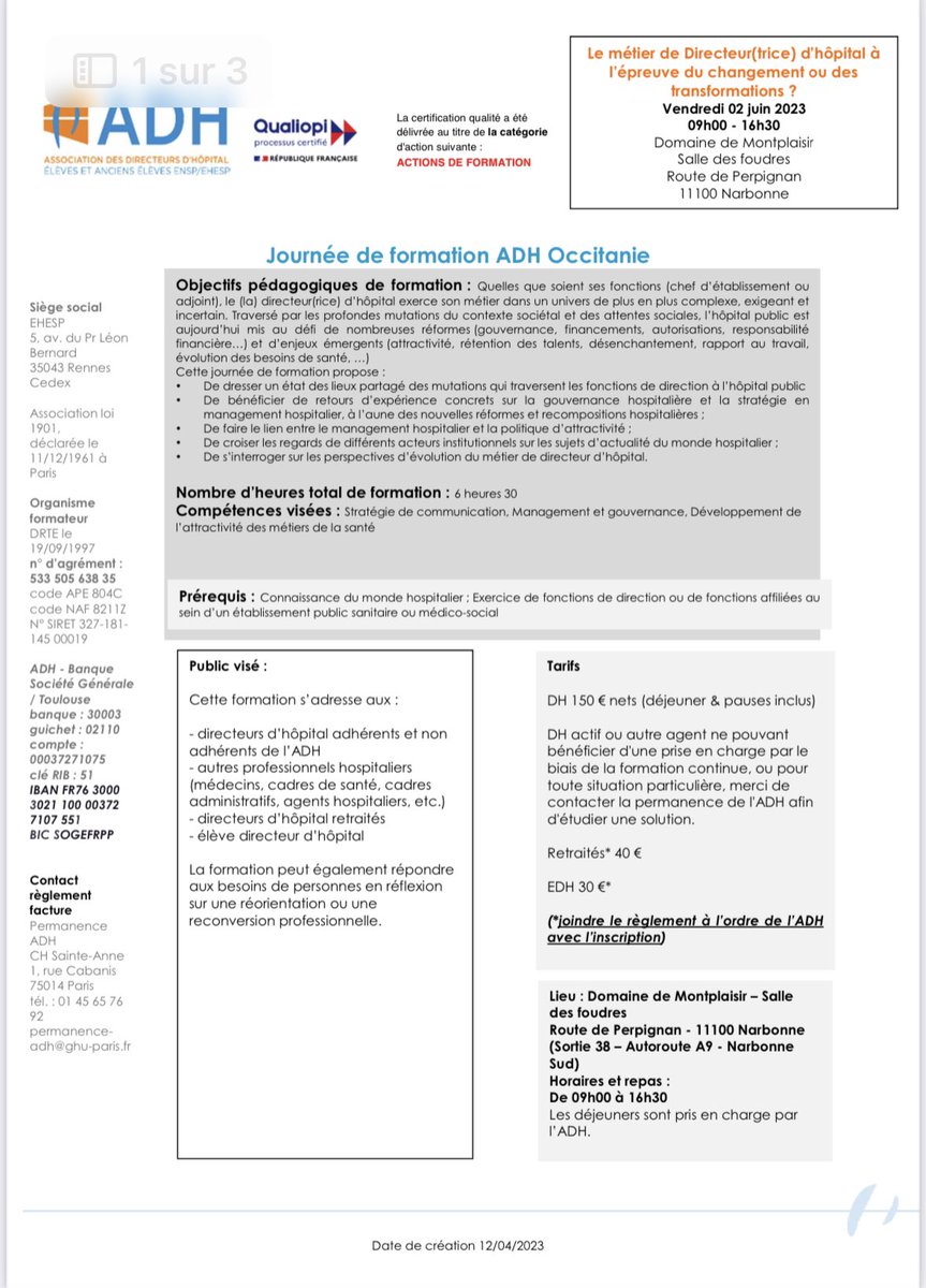 ADH Occitanie tweet media