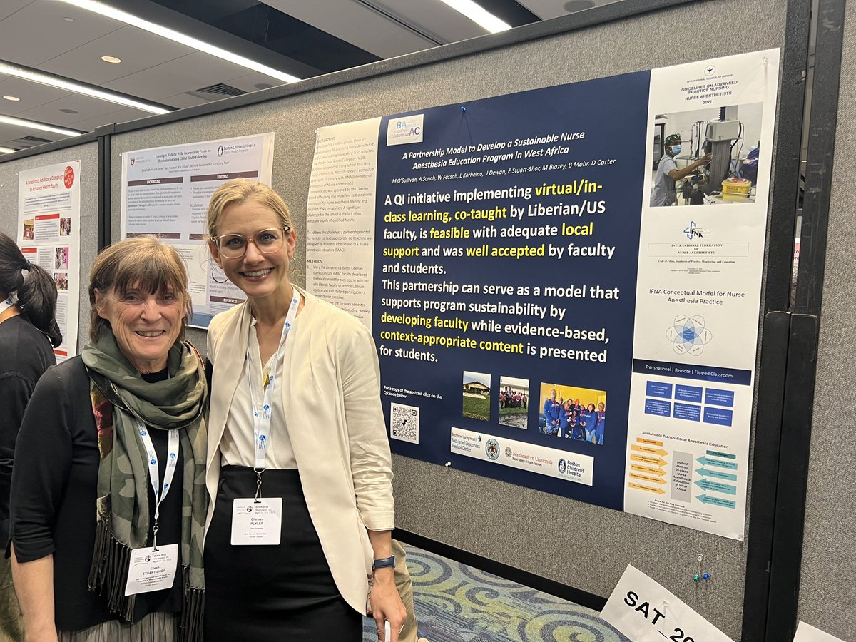 mariehmartin1's tweet photo. The global burden of safe surgery is significant, so efforts to build anesthesia capacity in LMICs are crucial. Inspired by the longstanding collaboration in #Liberia to strengthen nurse anesthesia training #Phebe @bethisraellahey @BostonChildrens @Northeastern @UniOfLib https://t.co/eM9qQtgnPL
