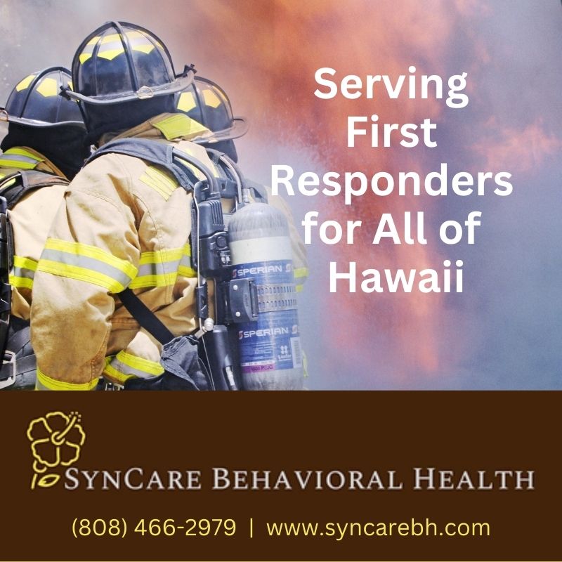 SyncareBH's tweet image. SynCare Behavioral Health Serving First Responders for All of Hawaii Henry Lou Goode APRN, PMHNP-BC #SynCareBH #HenryLouGoode #PMHNP #MentalHealth #Hawaii #Maui #KailuaKona #Hilo #telehealth #teletherapy #antianxiety #trauma #ADHD #firefighters #teachers #paramedics #police