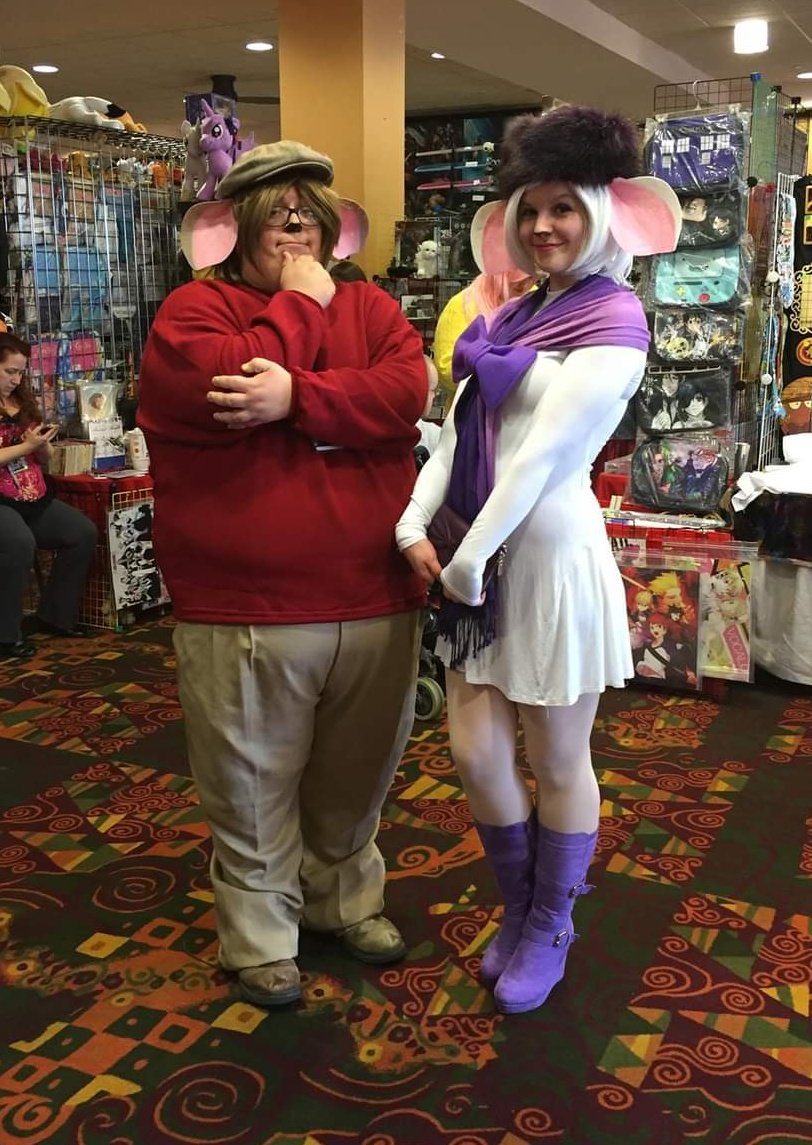 TappyToeClaws's tweet photo. Oh damn, got the throwback reminder of this today. Still one of my favorite cosplays ever (I miss my buddy @BortCosplay so much, it's been too long friendo 💜🥹) https://t.co/wRXobM8kya