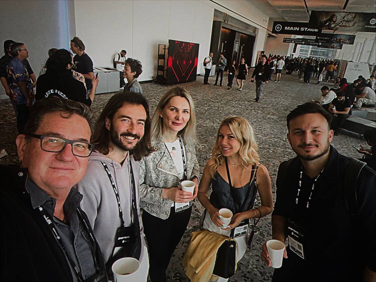Ego_Paysenger's tweet photo. 🔥 We are excited to announce that our team has just visited an incredible exhibition — @NFT_NYC

🙌 This event was a great opportunity for us to connect with like-minded individuals, learn from industry leaders, and explore the cutting-edge world of non-fungible tokens.

During our time at NFT NYC 2023, we had the privilege of attending a wide range of informative sessions and engaging in numerous thought-provoking discussions. From exploring the potential of NFTs to revolutionize various industries to gaining insights into the latest developments in blockchain technology and AI! We came away from this event with a wealth of knowledge and inspiration.

😎 We have also gathered a lot of material for you and we can't wait to share it!

#NFTCommuntiy #NFTNYC2023 #web3