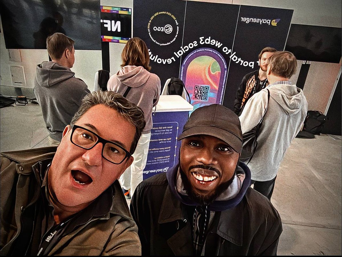 Ego_Paysenger's tweet photo. 🔥 We are excited to announce that our team has just visited an incredible exhibition — @NFT_NYC

🙌 This event was a great opportunity for us to connect with like-minded individuals, learn from industry leaders, and explore the cutting-edge world of non-fungible tokens.

During our time at NFT NYC 2023, we had the privilege of attending a wide range of informative sessions and engaging in numerous thought-provoking discussions. From exploring the potential of NFTs to revolutionize various industries to gaining insights into the latest developments in blockchain technology and AI! We came away from this event with a wealth of knowledge and inspiration.

😎 We have also gathered a lot of material for you and we can't wait to share it!

#NFTCommuntiy #NFTNYC2023 #web3