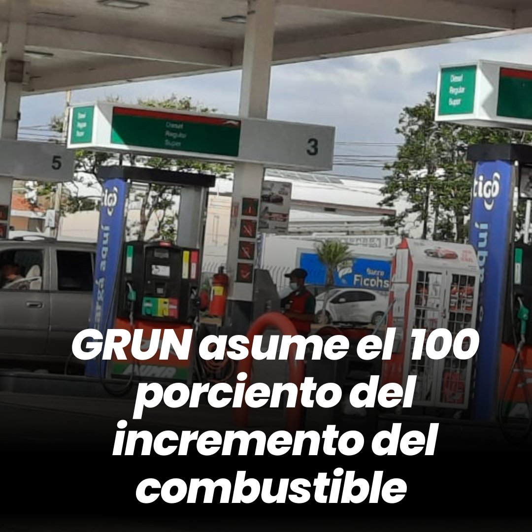CanDigital2's tweet photo. #Nicaragua 
Una semana más que el Gobierno de Reconciliación y Unidad Nacional asumirá el 100 por ciento del incremento en los precios de los combustibles ⛽️
Durante la semana del 16 al 22 de abril. https://t.co/URxWjM49Ow