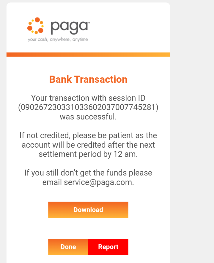 mediahypeupdate's tweet photo. @DONJAZZY I made this payment to @gigalayer using @paga payment gateway since 31/03/2023
Paga system confirmed the transaction was successful,  meaning Paga got the fund, but the payment hasn't it reflect on my gigalayer dashboard

I've been sending messages to Paga but they barely respond https://t.co/PIGltH1duP