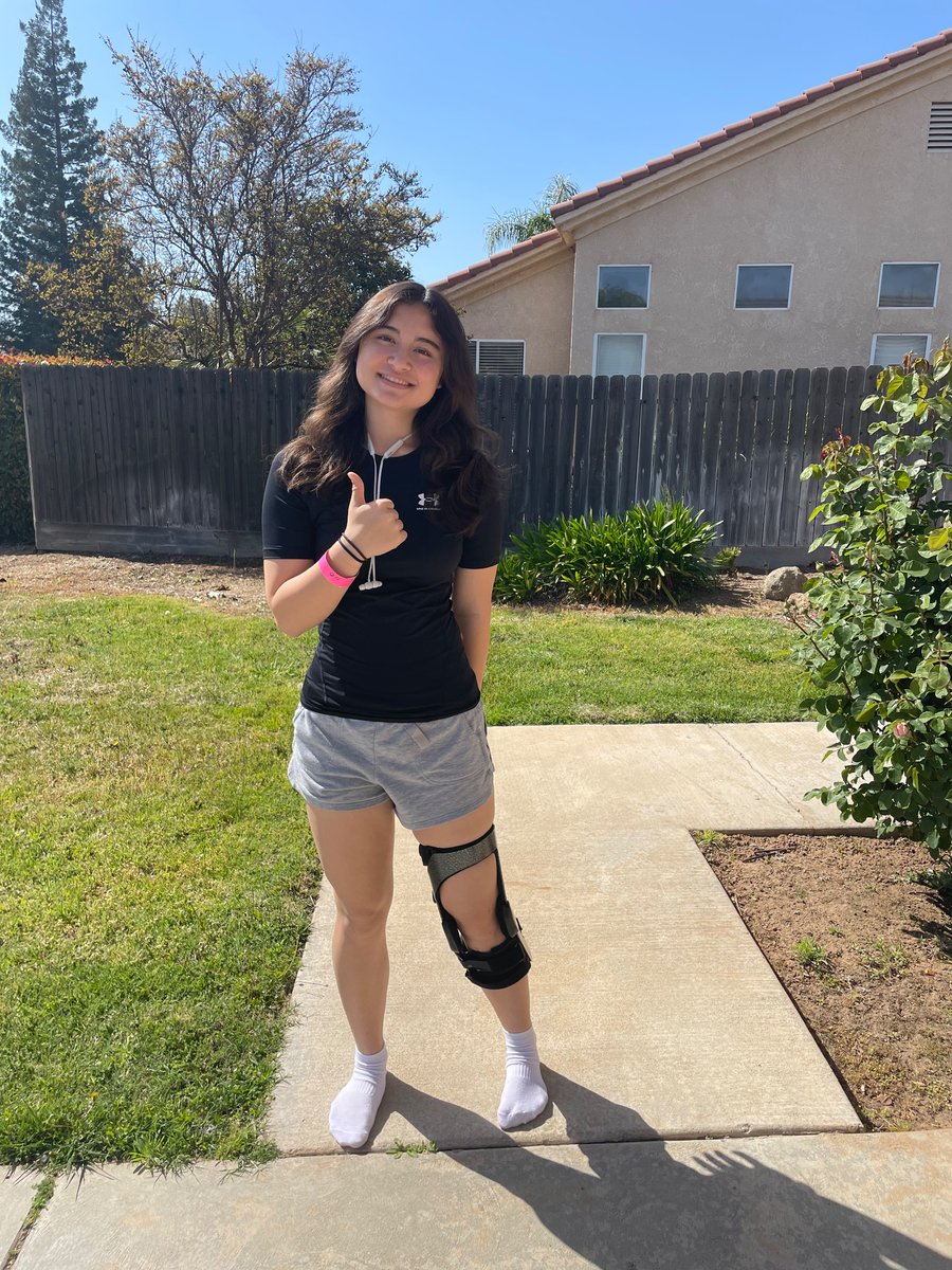 The journey continues. My ACL sport brace arrived today and I’ll be ready for limited sports training in a few weeks. #loveandbasketball #StSebastian