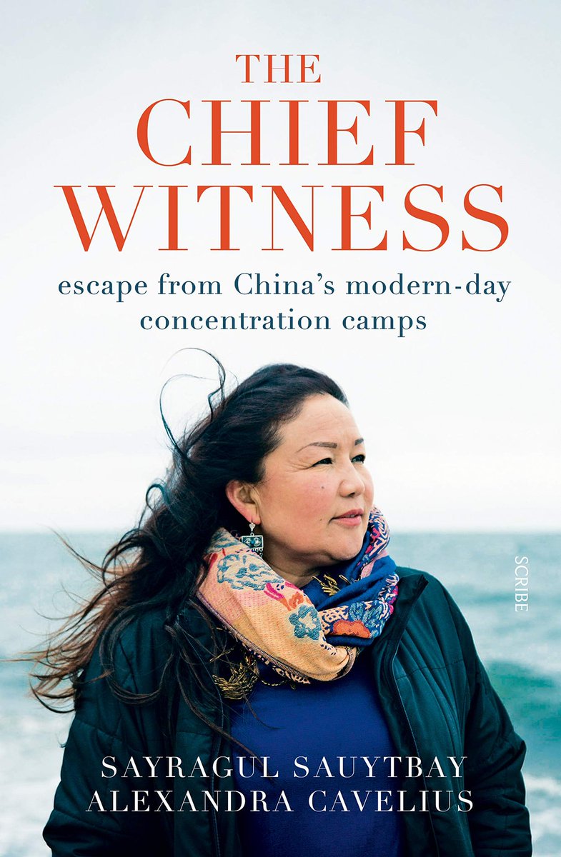 AlarmChina's tweet photo. Quote Prof. #CliveHamilton on #TheChiefWitness by @CaveliusAlex & #SayragulSauytbay:
"#ChiefWitness (...) will rank historically along w the great literary exposés of the horrors of the Nazi concentration camps & the Soviet gulag. If you thought another #Holocaust../1 https://t.co/ZFzuqkSpKS