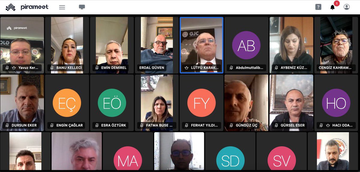 Yeni yasayla ilk kez uygulamaya başlanan e-kongre metoduyla <a href="/KGK_GJC/">Küresel Gazeteciler Konseyi</a> dış, yaygın ve yerel medya meclislerinin 2. olağan genel kurulunu yaptık. KGK gibi 62 ülkede temsilcisi ve üyesi olan bir STK için büyük kolaylık. Katkı ve katılımları için tüm KGK üyelerimize teşekkür ederim.