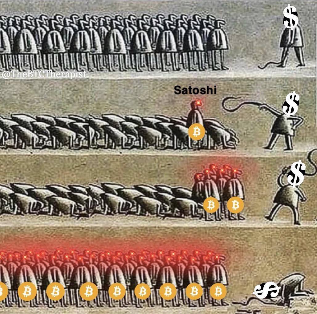 #Bitcoin  does not negotiate with the ruling class
