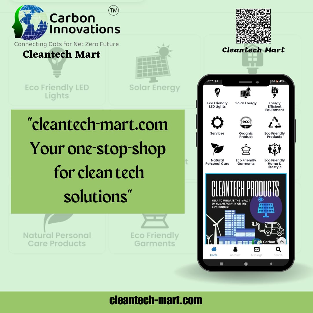 TheDealers8's tweet photo. cleantech-mart Your one-stop-shop for clean tech solutions
.
.
Visit: https://t.co/R6Usn0uCxS
.
#cleantech #cleaneconomy #getwasteed #greenenergy #powerofgreen #energyaccess #energysystem #energystorage #greeneconomy #cleanenergyfuture #cleanpower #gogreen #smartvehicle #gosolar https://t.co/xs4kkbsFhM