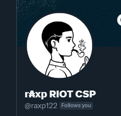 Is <a href="/raxp122/">raxp122</a> the first one ever to change PFP to a <a href="/MNCHRMSBTC/">MNCHRMS</a> ? 👀

BOLD MOVE! 👏🏻👏🏻👏🏻
