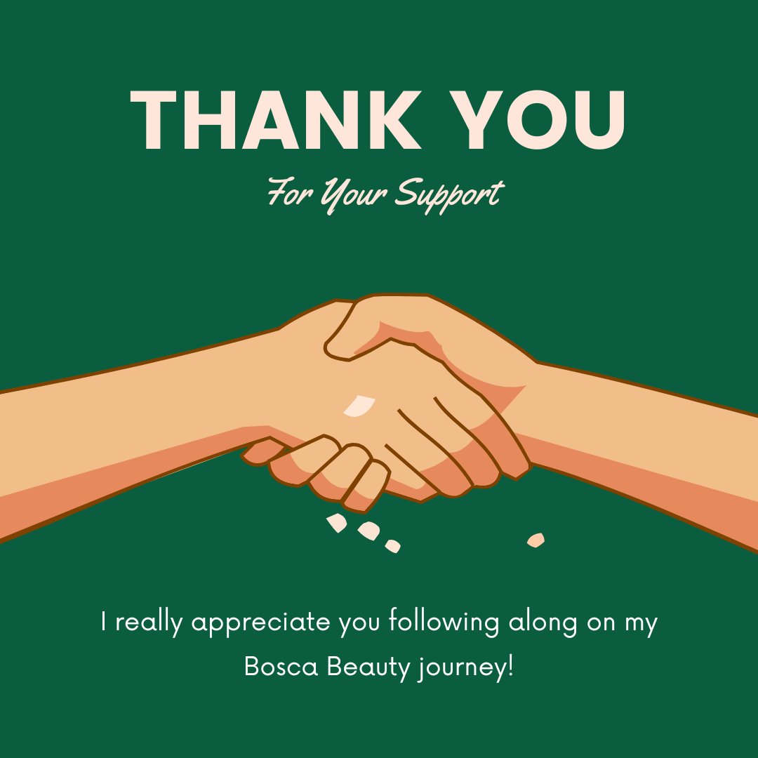 And just like that, we have come to end of the Bosca Beauty journey! Thanks so much to everyone who has followed along the past few weeks and engaged with my content! I appreciate you all so much ❤️