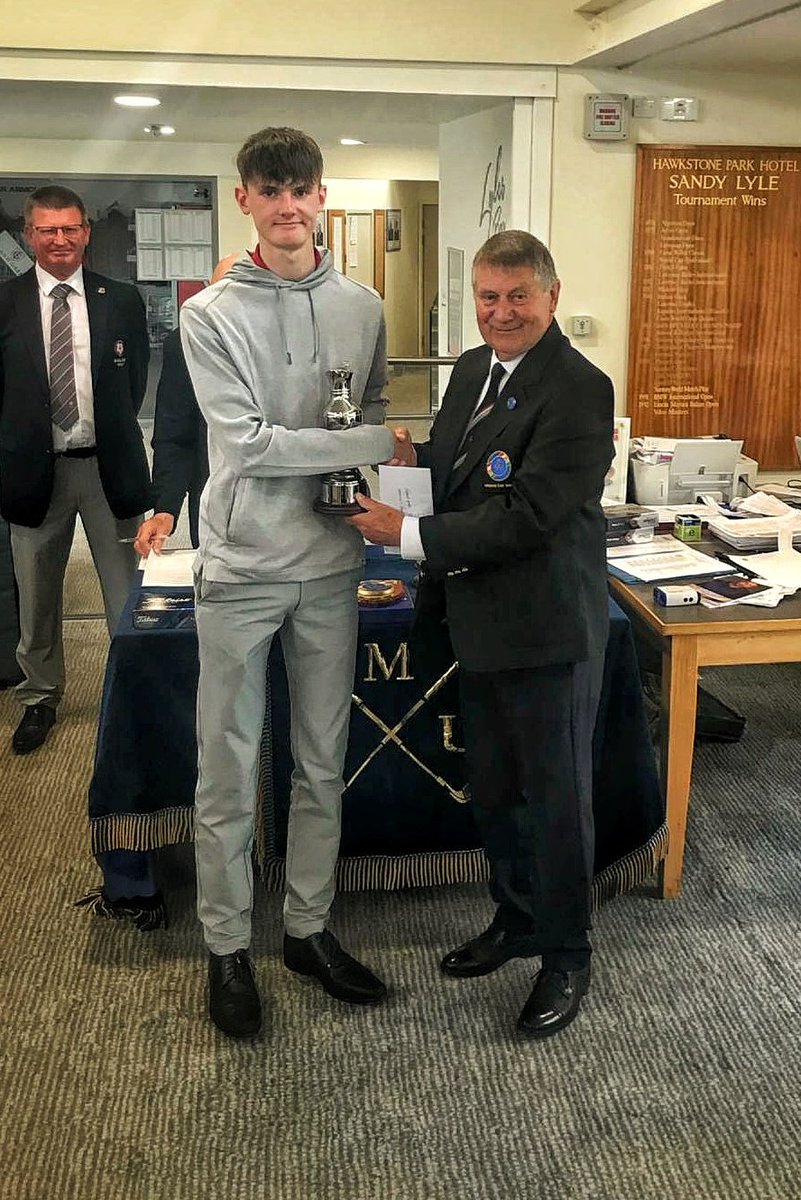 woodhallspagolf's tweet photo. Emery Excels at Hawkstone Park! ⛳️
Many congratulations to Woodhall Spa Junior Jack Emery securing a top 10 finish at Hawkstone Park Golf Club this week.
Jack was the leading Junior for Lincolnshire &amp; Midlands. 
Jack claimed Midlands points for the upcoming 2023 season. https://t.co/1bxptiY2vj