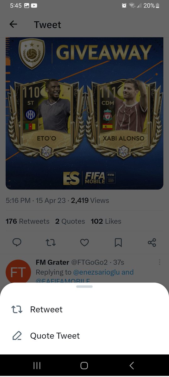 FM Grater tweet media