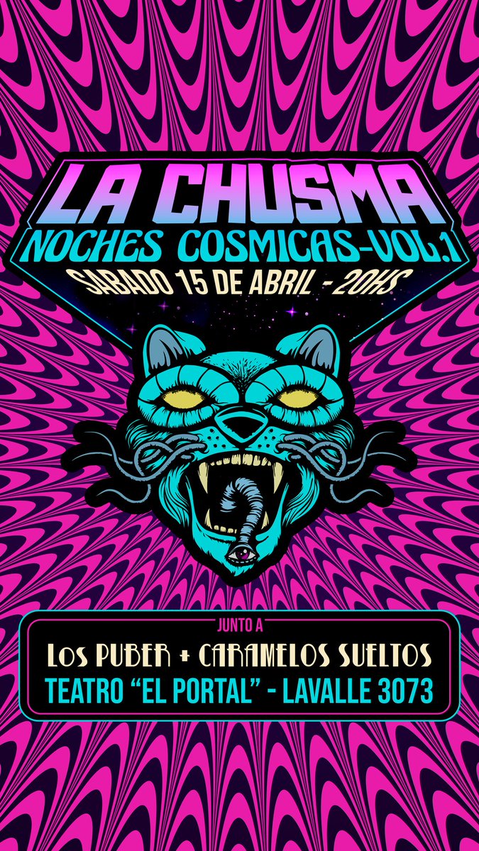 leaiamonico's tweet photo. ESTA NOCHE !!!
@La_Chusma en ABASTO ❤️
#PeorEsSerNormal 😉🤘 https://t.co/W9fp7vYTzt
