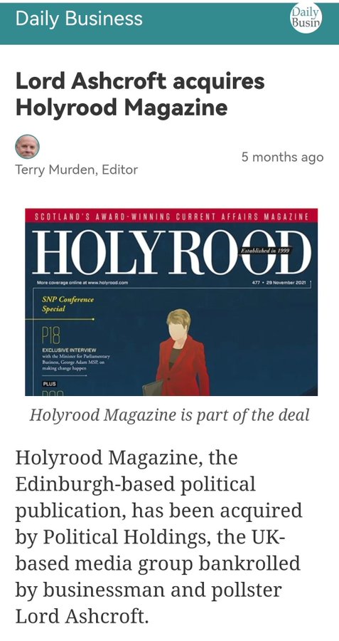 fionafraser57's tweet photo. @MalcolmChishol1 @holyroodmandy Just another #ToryRag https://t.co/70MdeNc4zw