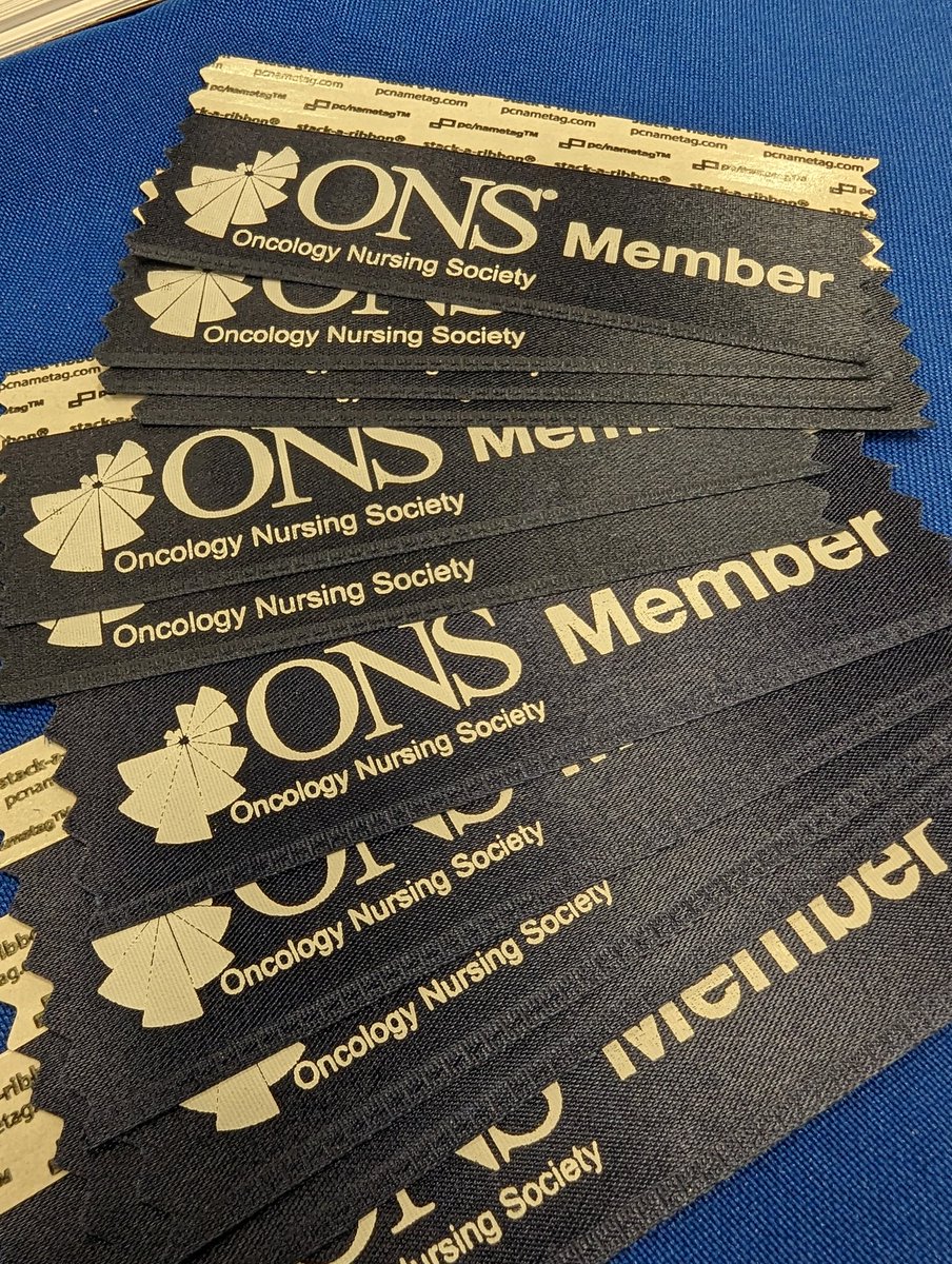 PIFrickONS's tweet photo. Last day at #NSNA! It is so wonderful seeing so many students walking around with this ribbon because they joined this week! @oncologynursing is proud of you all! https://t.co/w1X9Msc4SB