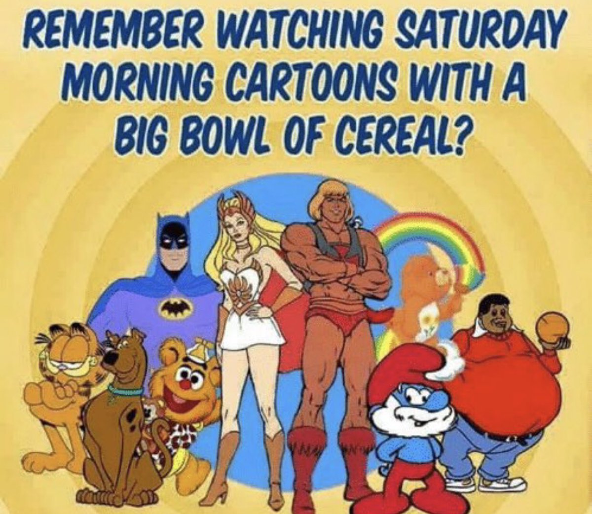 Yep! Saturday morning cartoons are not the same anymore.
#1970s #1980s #70s #80s #saturday #weekendvibes #saturdaymorningcartoons #80scartoons #70scartoons #80snostalgia #70nostalgia #cartoons #vintagecartoons #theufosecret