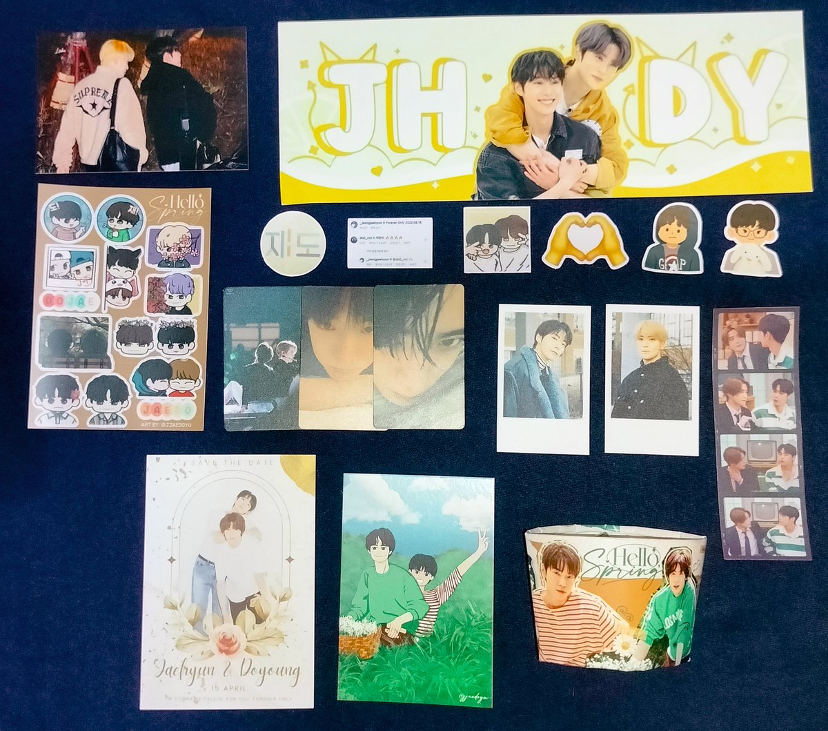 woo_ade's tweet photo. 2/3 Hello Spring JaeDo CSE by @cafejaedo #HelloSpring_JD
Walk-in lang pero enjoy pa din yung event, daming sigawan na naganap lalo na nung nag unbox mga ka-table ko (di ko kayo kilala by nickname sorry na ๐ญ) Thanks din sa mga nagabot nung mga freebies ๐ https://t.co/kge0RBHmlW