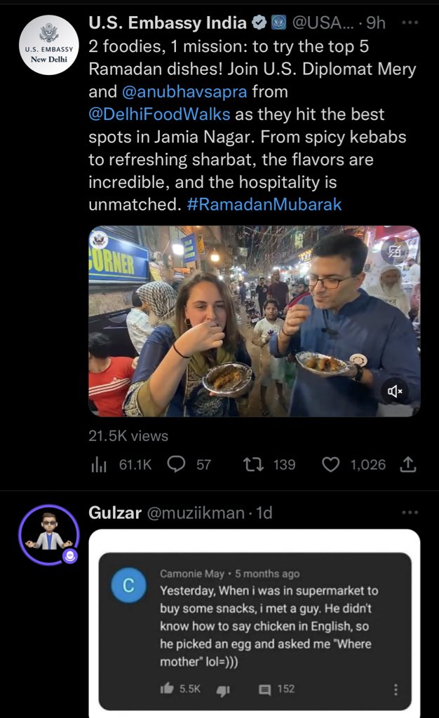 Pun_1t's tweet image. The way tweets appear on TL, from mutuals or unknowns, are hilarious at times…will be posting some, with malice towards none - only harmless fun…
#TwitterAlgo
#NoOffence