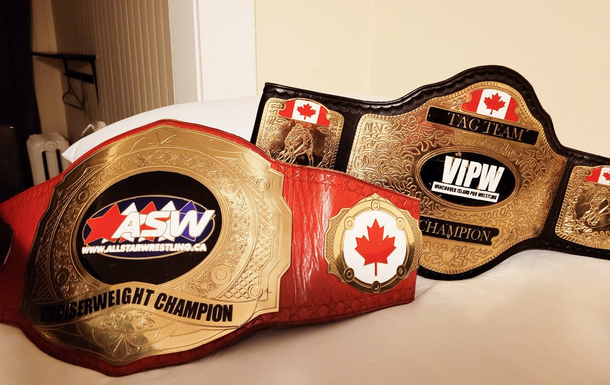 DanniDeeds's tweet photo. Well rested, thanks to Thrash Wrestling sponsor HI Hostel in #Penticton!
Now, another historic day begins when for the first time ever, the Vancouver Island Pro Wrestling Tag Team & All Star Wrestling #Neutralweight Championships will be traveling to #NelsonBC! https://t.co/uLYBEe7Rur