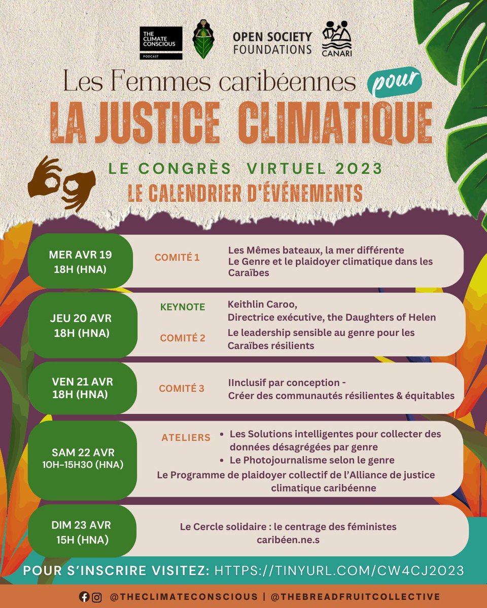 climaconscious's tweet photo. Bonjour! Bonjour! 

Tag someone in the French-speaking #Caribbean!!! 
#CW4CJ https://t.co/O1vfmfFlFU