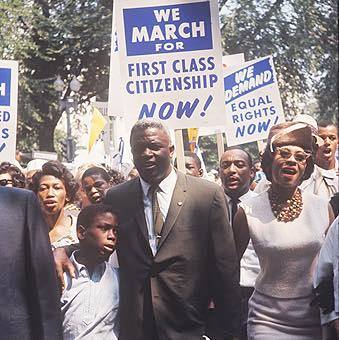 EGil2016's tweet photo. Happy JR Day! 4/15/1947, Jack Roosevelt Robinson played his 1st game w the Brooklyn Dodgers. To be clear, he was a tremendous athlete, but did much more! Take time to learn, if you don't already know, about his civil rights, business, and community empowerment work! @JRFoundation https://t.co/JxhzaoAXWb