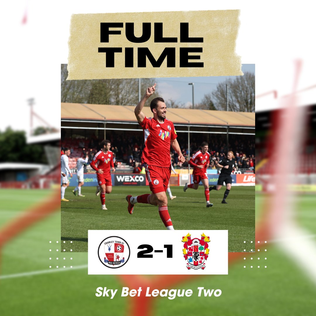 crawleytown's tweet photo. YES! YES! YES!

🤝 @EdenUtilities 

#TownTeamTogether🔴 https://t.co/f4ZG98l8IX