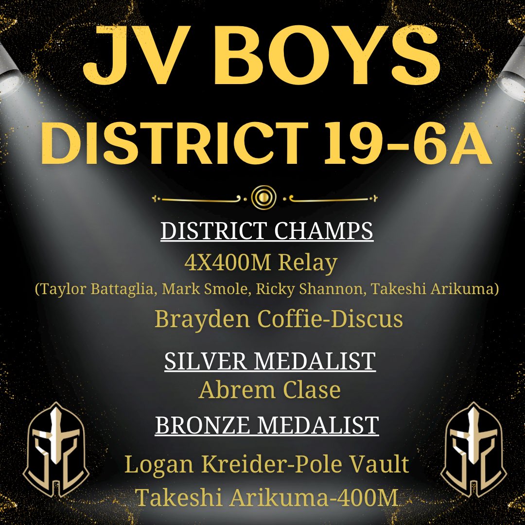 JordanXCTF's tweet photo. Congratulations to our JV Boys &amp; Freshman Boys District Medalist! Way to compete! @CoachDuhon @MrCoachAllen @KK_Trnka @DranaeRison @JordanHSAthlet1 @JHSWarriors_ABC https://t.co/GXHKEn0tus