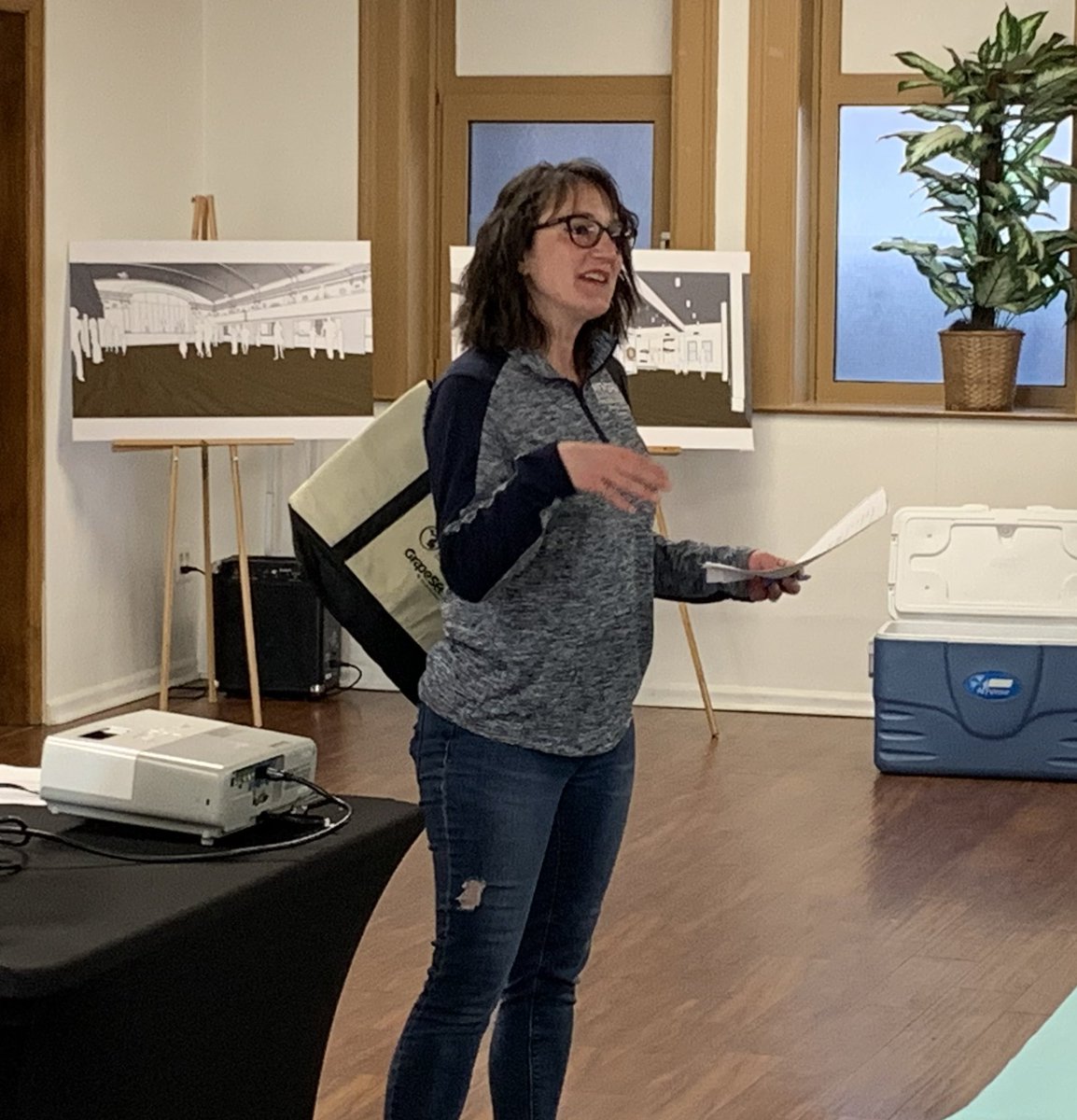 Thank you to our fearless leader Vicki Wilson for supporting the team to plan our Lunch and Learn event. <a href="/vickilwilson5/">Vicki Wilson</a> #MEMSPA #MEMSPARegion1