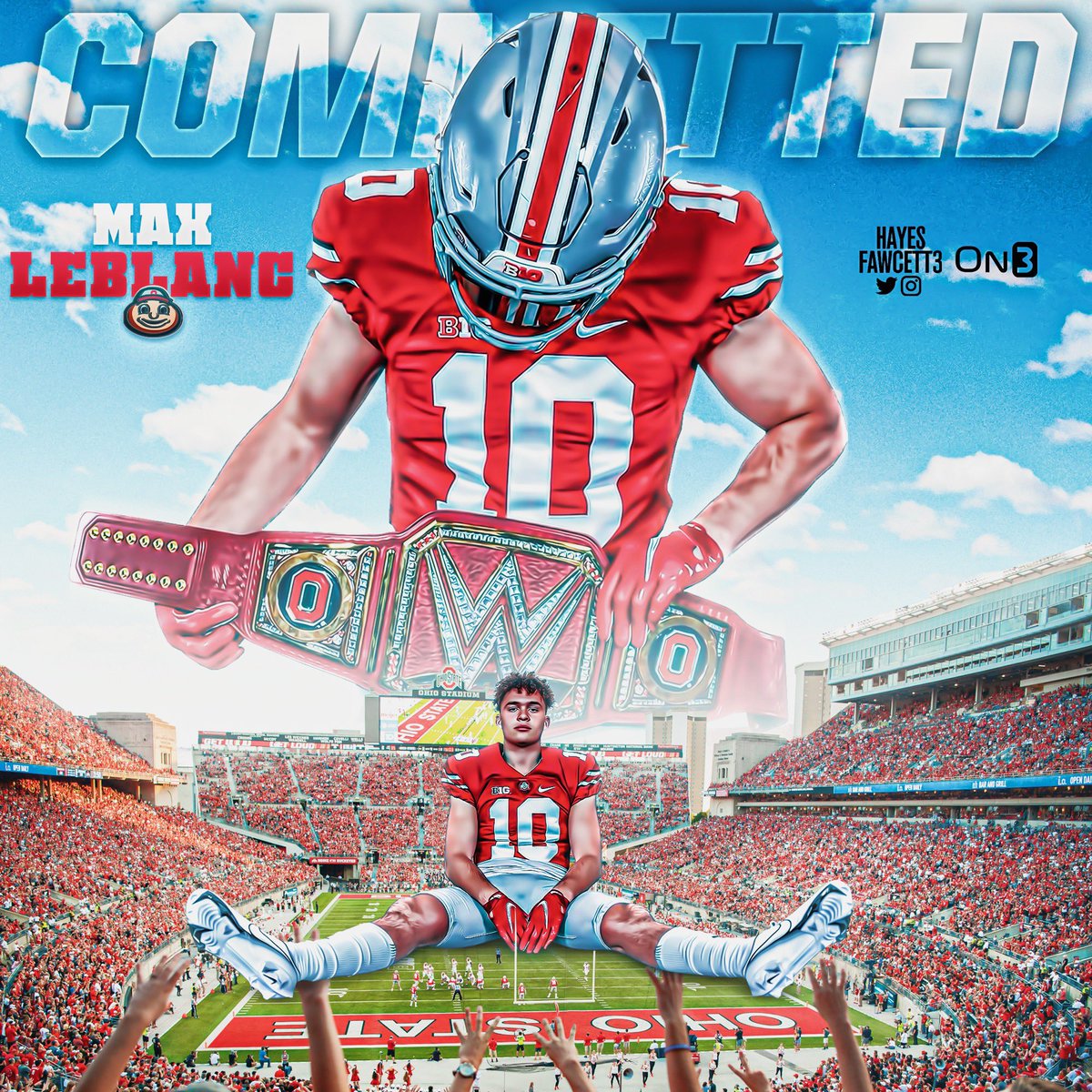 Max LeBlanc (@maxenceleblanc5) on Twitter photo COMMITTED TO THE 🅾️ 
#GoBucks 🌰 COMMITTED TO THE 🅾️ 
#GoBucks 🌰