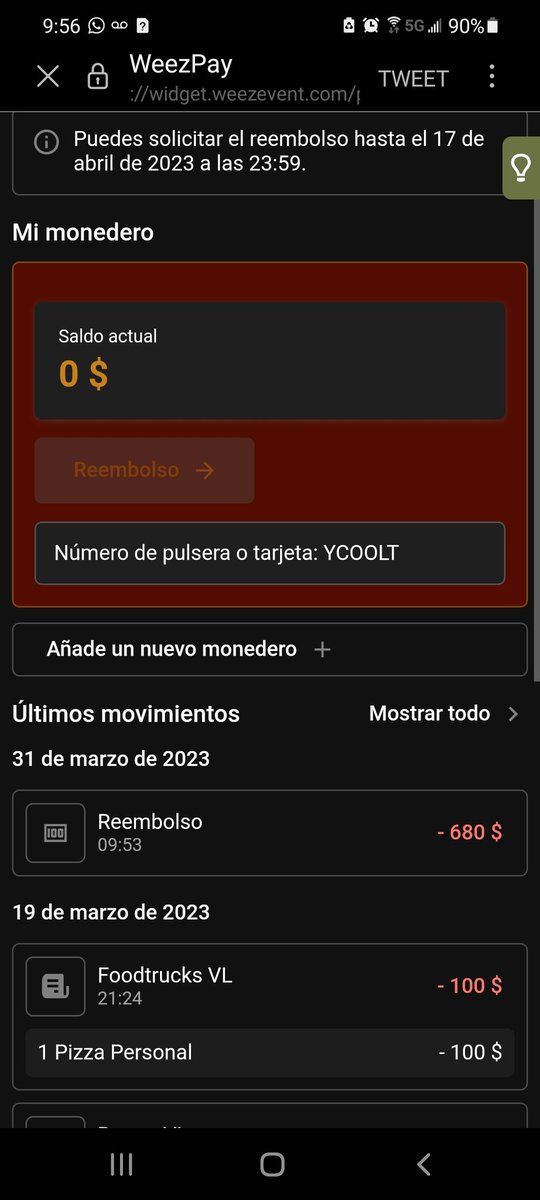 seles264's tweet photo. @Citibanamex #Cashless @vivelatino 
Como que el 31 de marzo se hizo el reembolso, en mi cuenta aún no hay nada, en donde realizo el seguimiento???? https://t.co/o03u8dlLBR